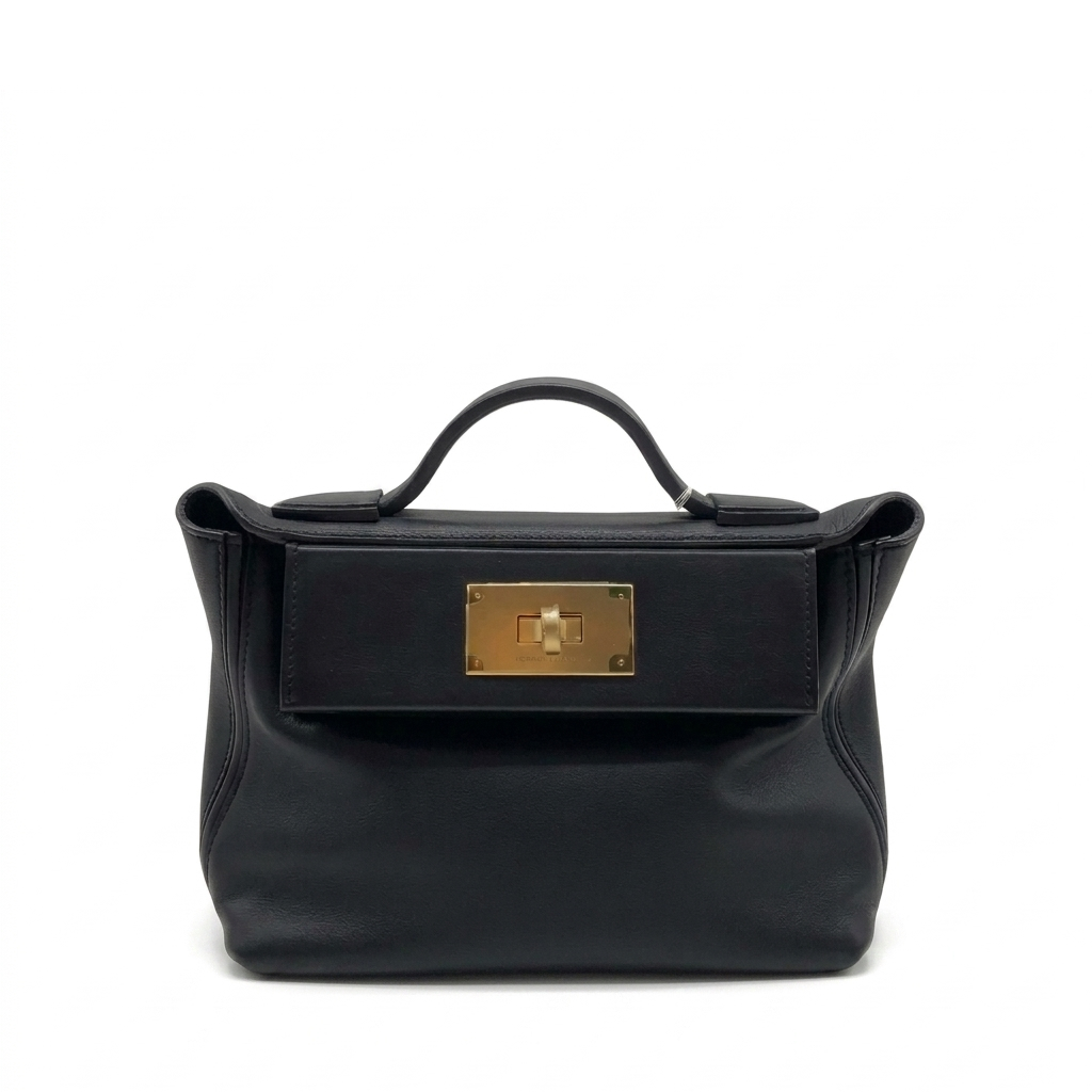 HERMES - 24/24 Mini - Noir - U Stamp:2022
