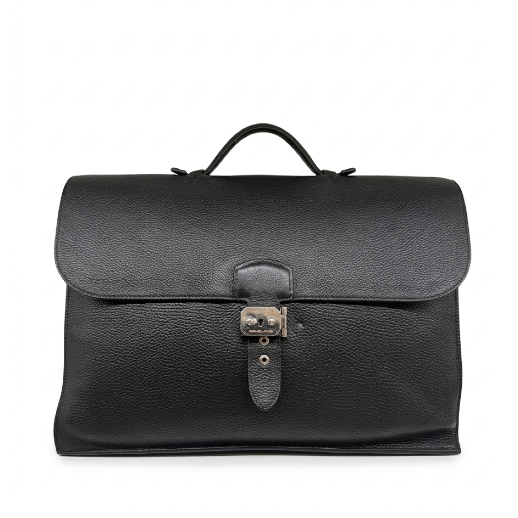 HERMES - Sac a Depeches 38 - NOIR