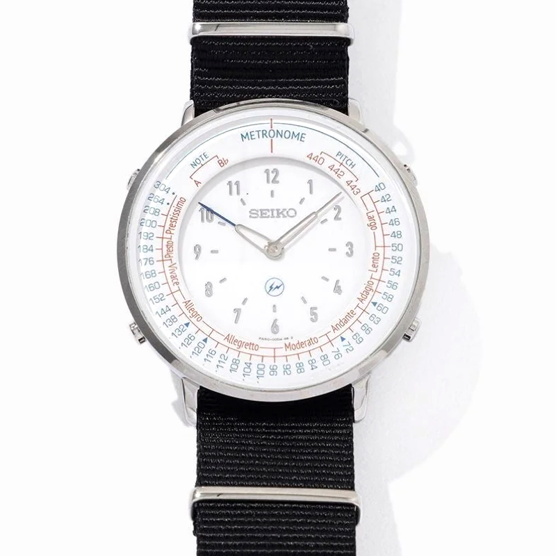 SEIKO x FRAGMENT x V.A. Metronome Watch Fragment Edition "WHITE"