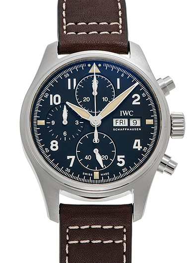 Pilots Watch Chronograph Spitfire / Ref.IW387903 / ブラック