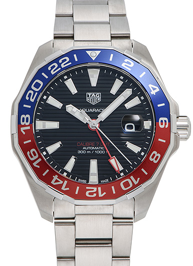 Aquaracer Calibre7 GMT / Ref.WAY201F.BA0927 / ブラック